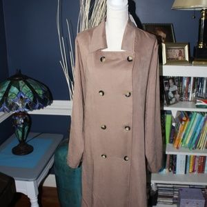 NWT Just Fab Light Weight Belted Trench Coat Sz 3x